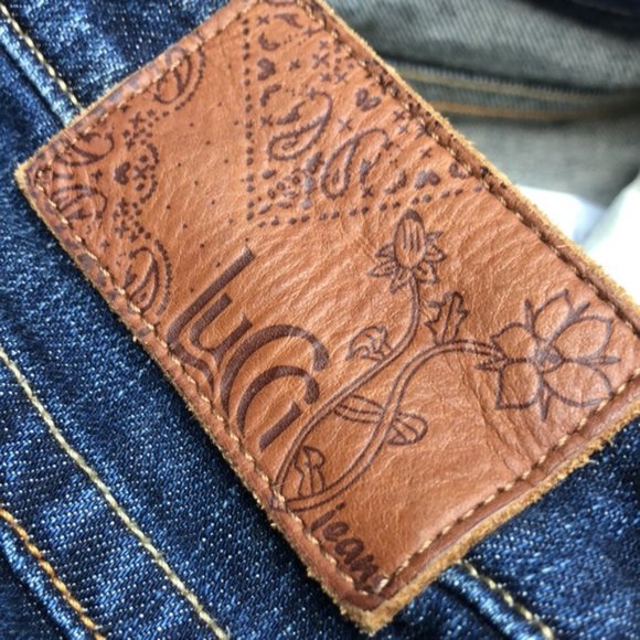 PREMIUM LUCCI STRAIGHT FLAP POCKET JEANS 0x32 LIKE NEW ❤️ - Picture 5 of 14